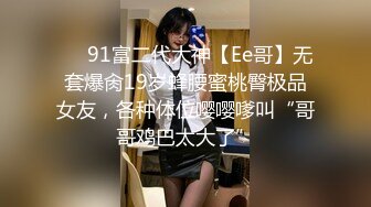 ❤️91富二代大神【Ee哥】无套爆肏19岁蜂腰蜜桃臀极品女友，各种体位嘤嘤嗲叫“哥哥鸡巴太大了”