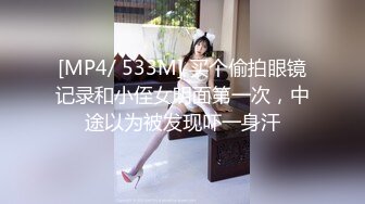 [MP4/ 533M] 买个偷拍眼镜记录和小侄女明面第一次，中途以为被发现吓一身汗