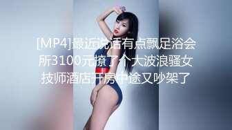 [MP4]最近说话有点飘足浴会所3100元撩了个大波浪骚女技师酒店开房中途又吵架了